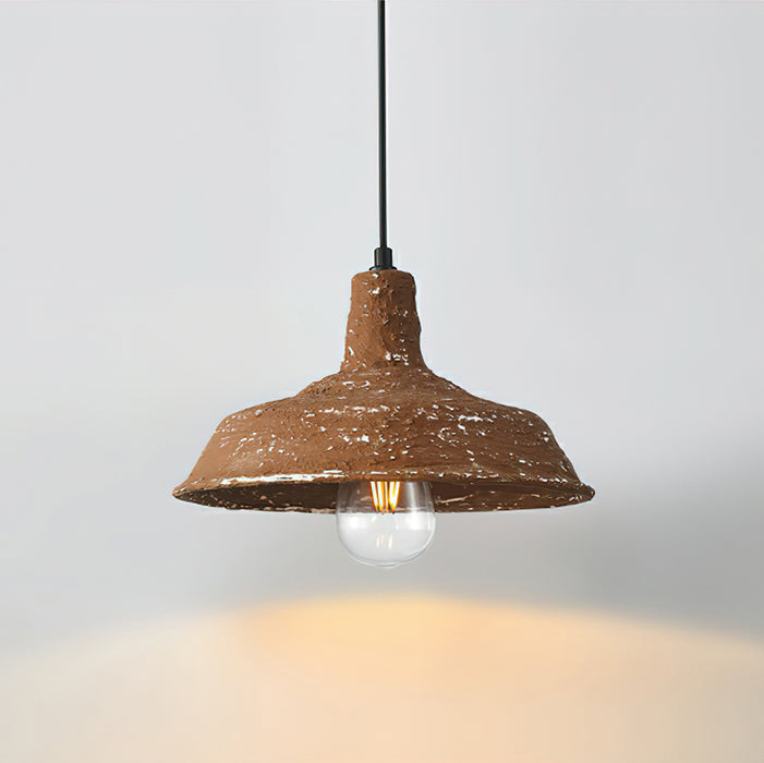 Earthen Bell Pendant Light 10.2"