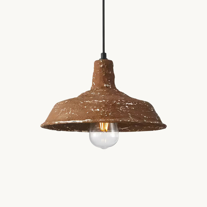 Earthen Bell Pendant Light 10.2"