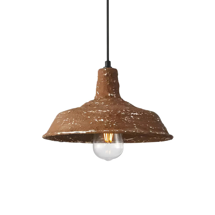 Earthen Bell Pendant Light 10.2"