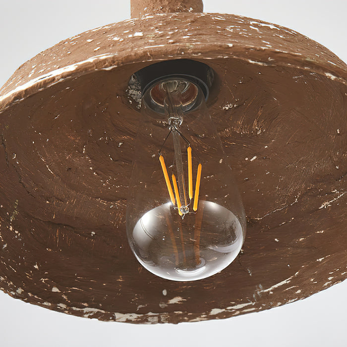 Earthen Bell Pendant Light 10.2"