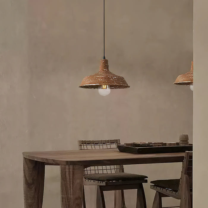 Earthen Bell Pendant Light 10.2"