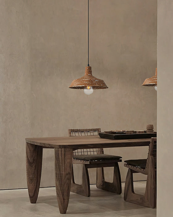 Earthen Bell Pendant Light 10.2"