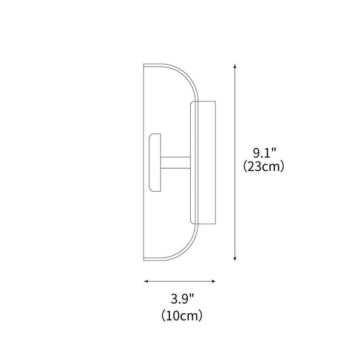 Eclipse Halo Wall Lamp 3.9"