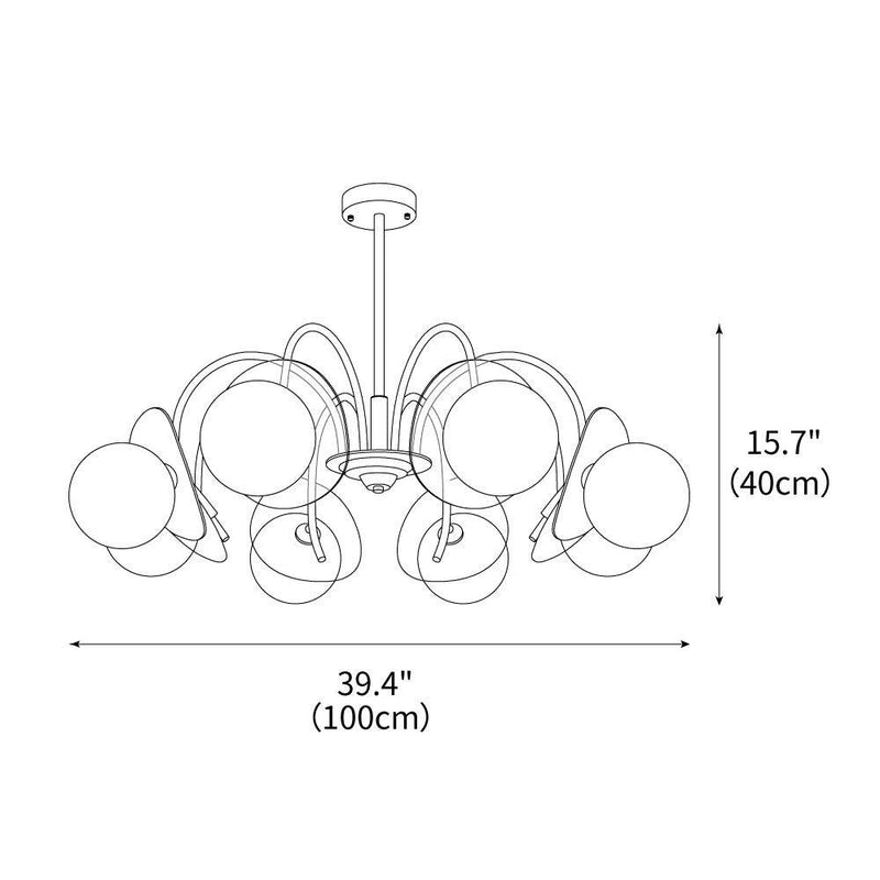 Eclipse Orb Chandelier