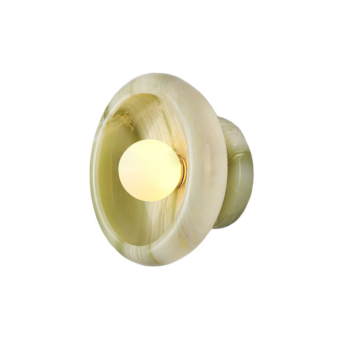 Eclipse Jade Wall Sconce 9.8"