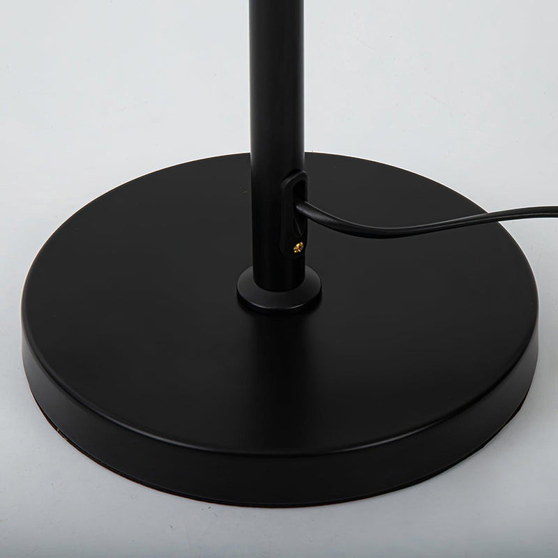 Eclipse Walnut Floor Lamp 11.8"