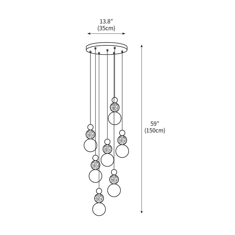 Elara Duo Pendant Lamp 4.3"