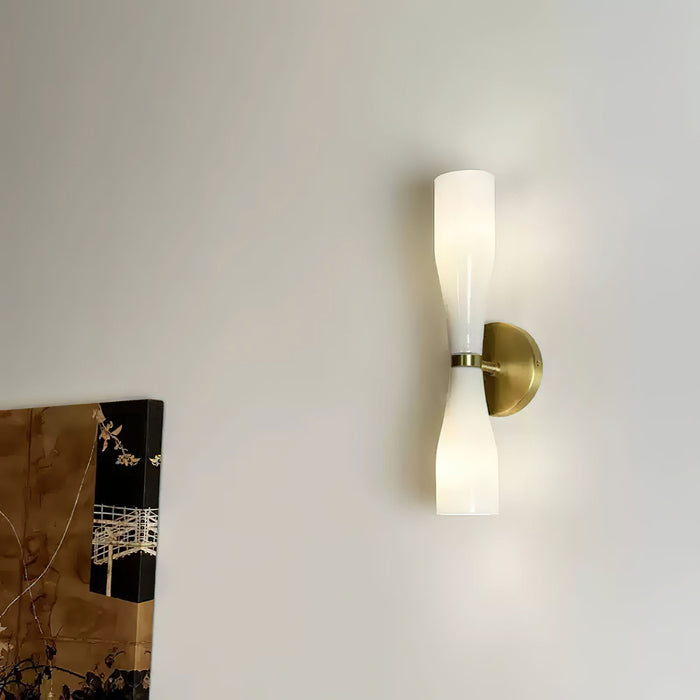 Elara Double Cone Wall Lamp 3"