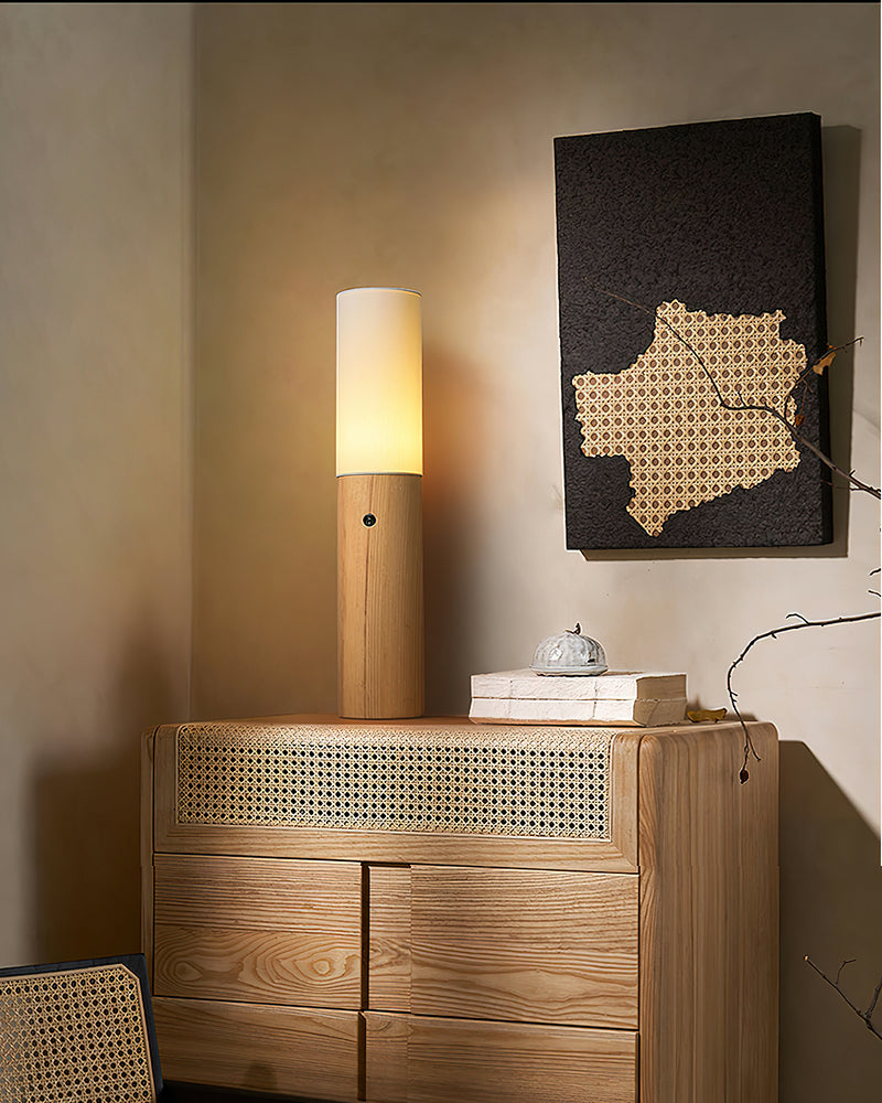 Elara Wood Floor Lamp