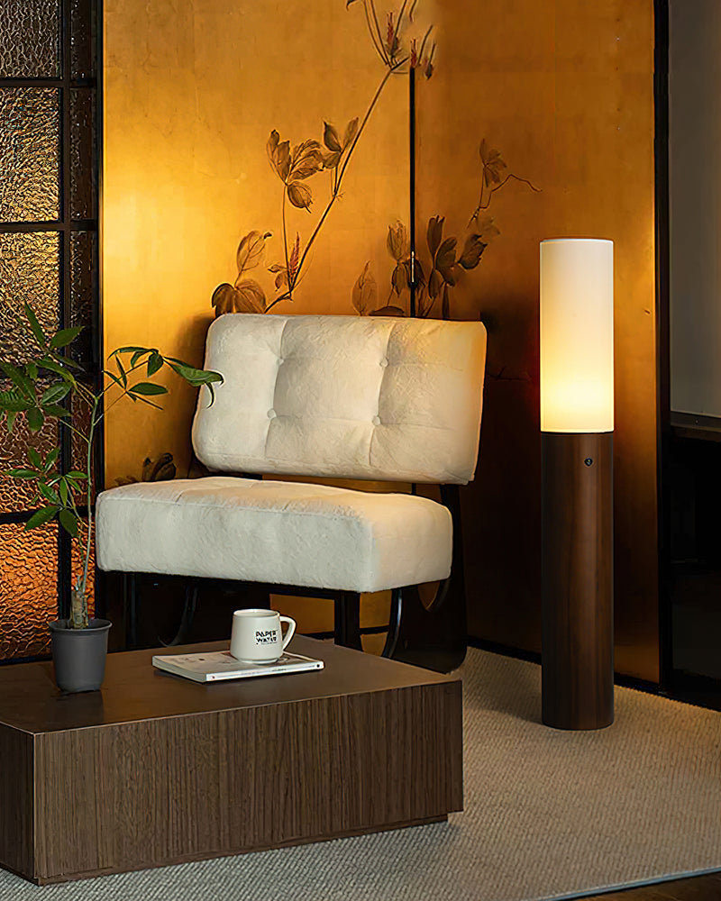 Elara Wood Floor Lamp
