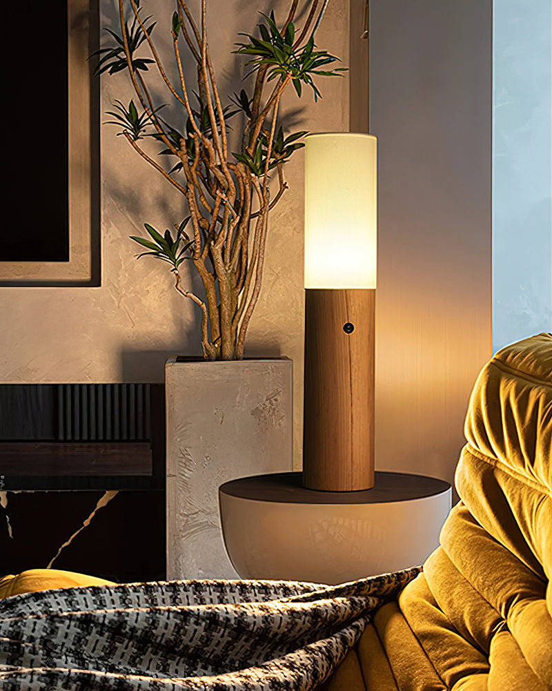 Elara Wood Floor Lamp