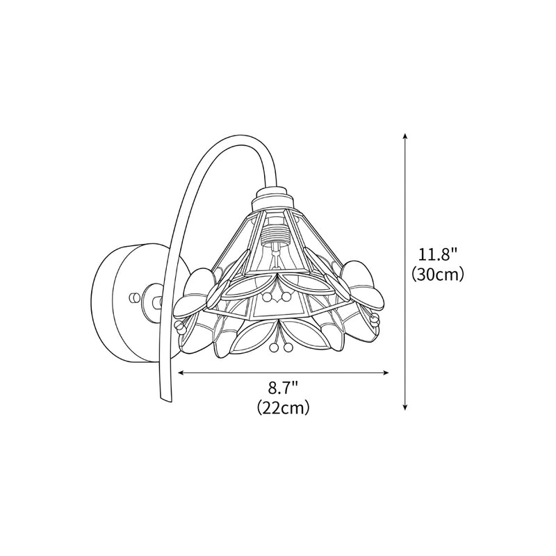 Elarose Butterfly Wall Sconce
