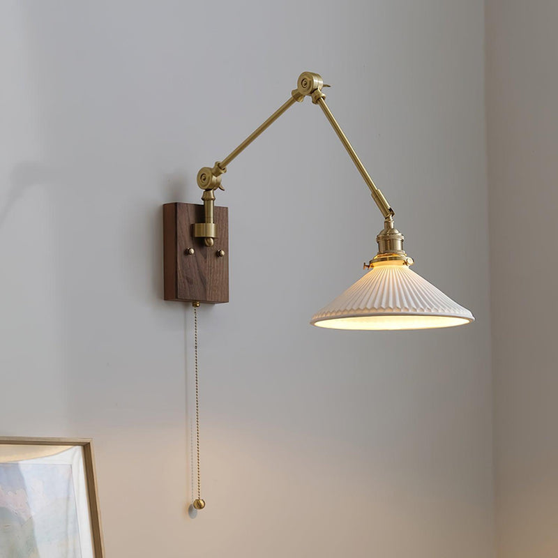 Elia Swing Arm Wall Lamp