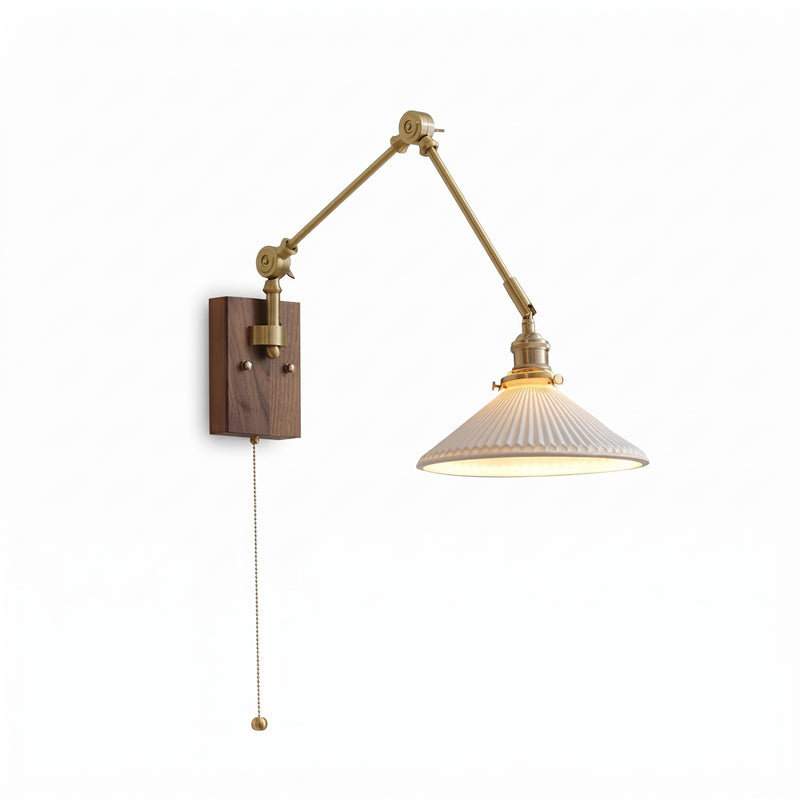 Elia Swing Arm Wall Lamp
