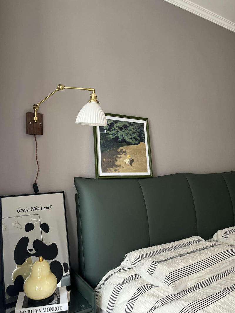 Elia Swing Arm Wall Lamp