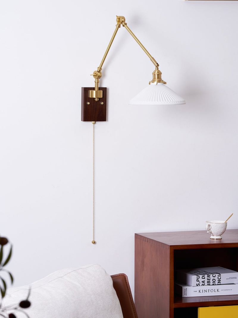 Elia Swing Arm Wall Lamp