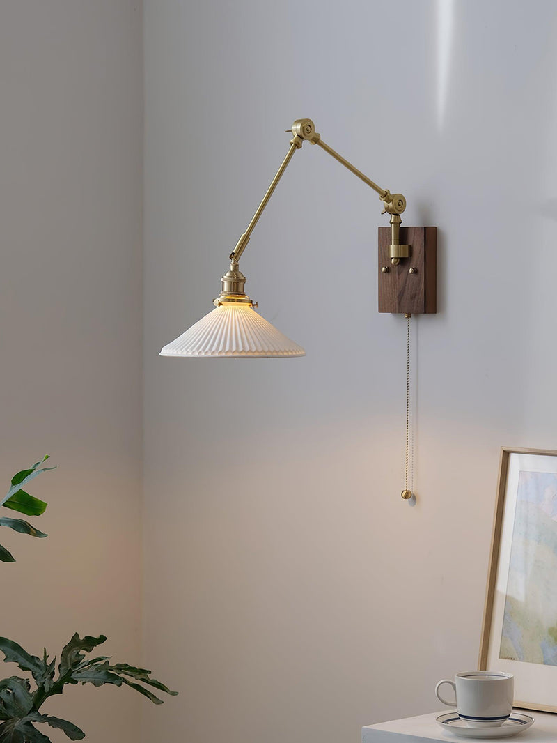 Elia Swing Arm Wall Lamp