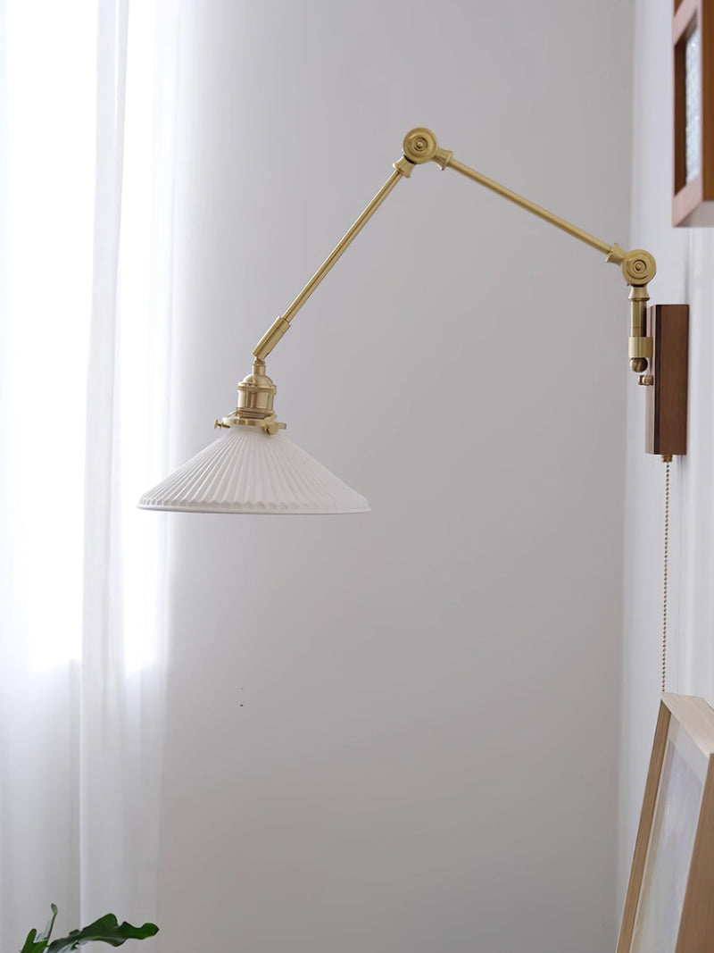 Elia Swing Arm Wall Lamp