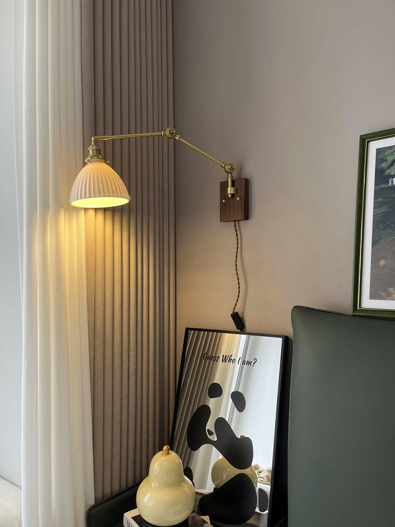 Elia Swing Arm Wall Lamp