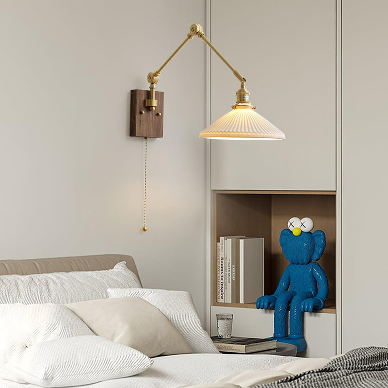 Elia Swing Arm Wall Lamp