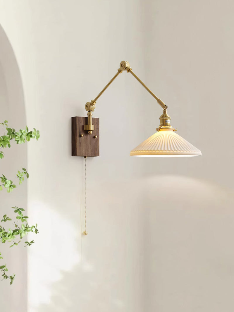 Elia Swing Arm Wall Lamp