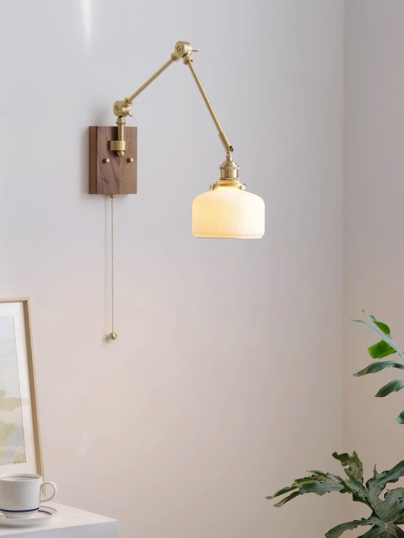 Elia Swing Arm Wall Lamp