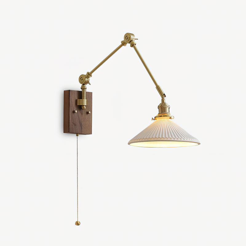 Elia Swing Arm Wall Lamp
