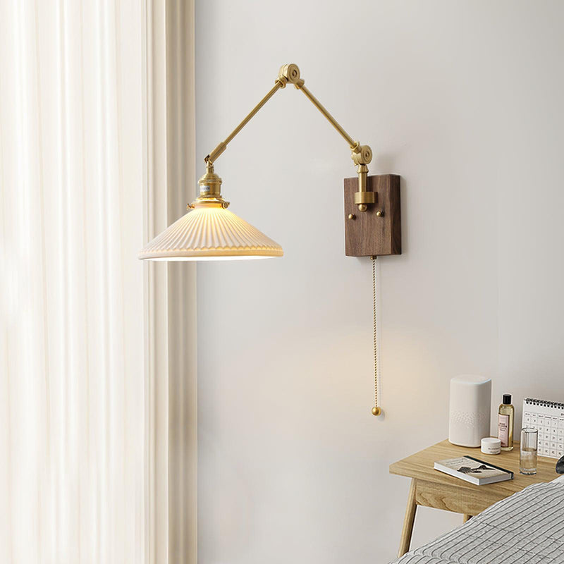 Elia Swing Arm Wall Lamp