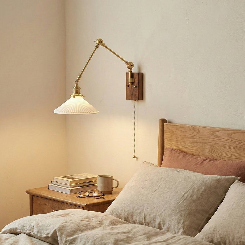 Elia Swing Arm Wall Lamp