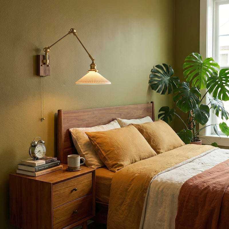 Elia Swing Arm Wall Lamp