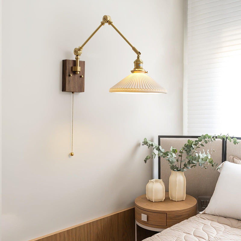 Elia Swing Arm Wall Lamp