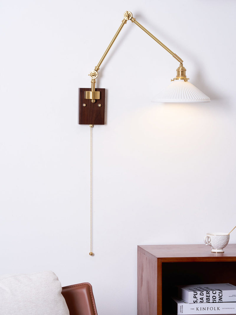 Elia Swing Arm Wall Lamp