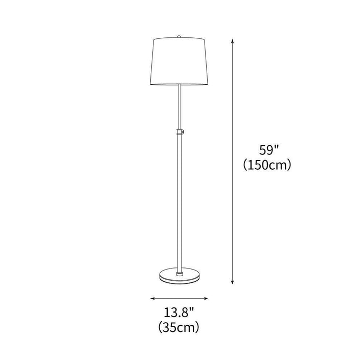 Ellis Floor Lamp 13.8"