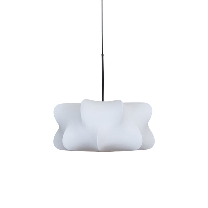 Silk Drum Pendant Light 19.7"