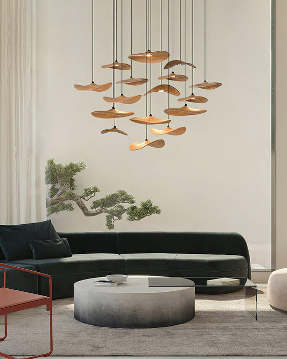 Empty Leaf Chandelier