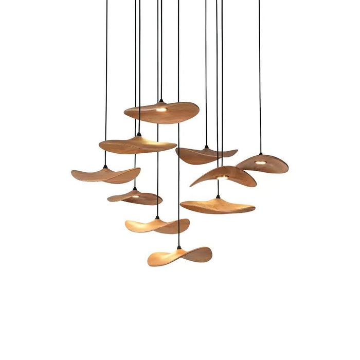 Empty Leaf Chandelier