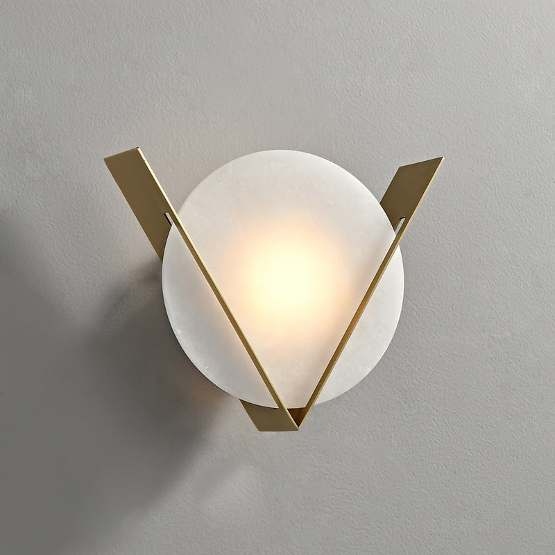 Enzo Alabaster Wall Light