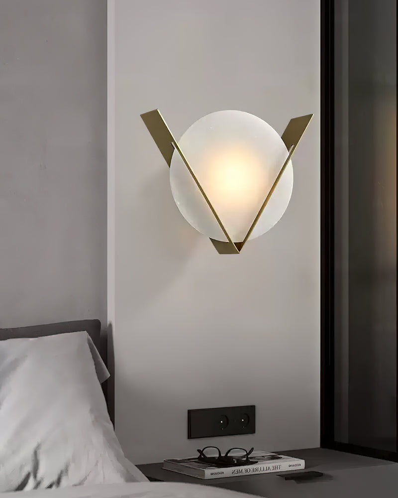 Enzo Alabaster Wall Light