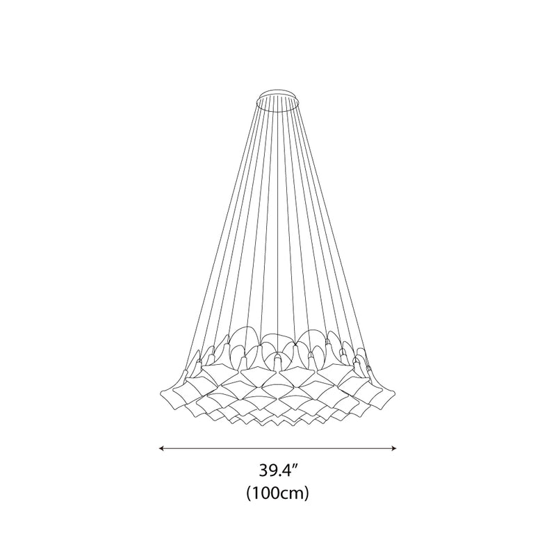 Facet Lasvit Pendant Light
