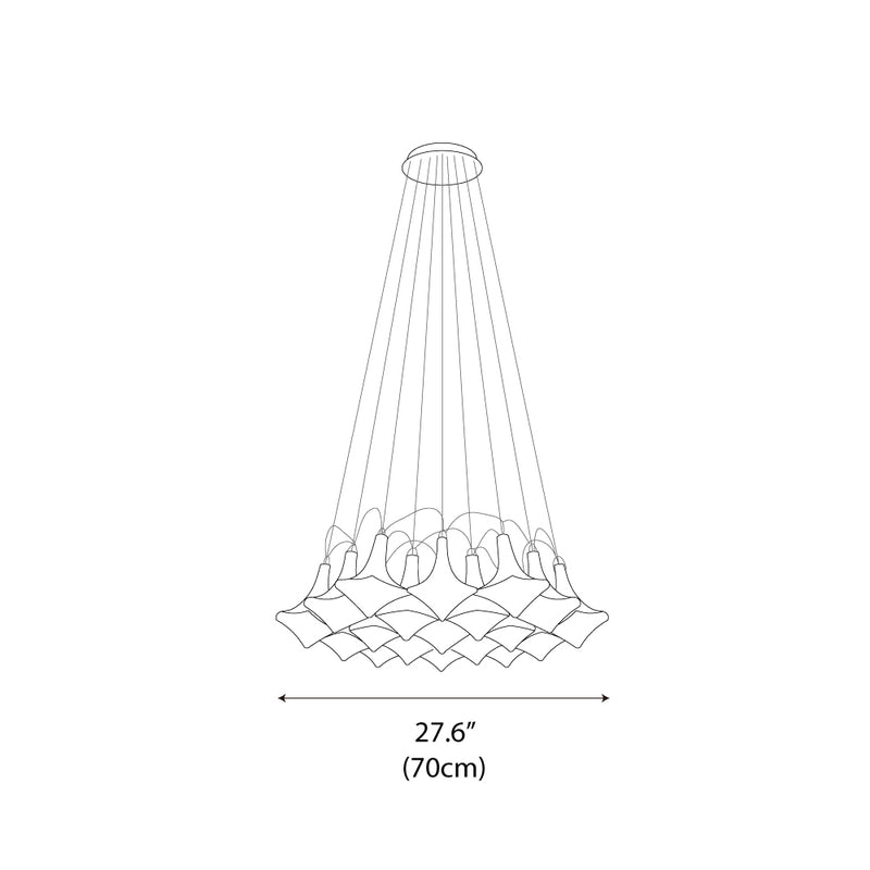 Facet Lasvit Pendant Light