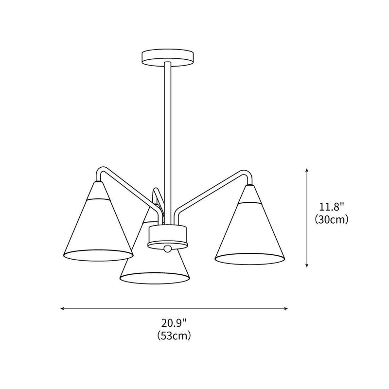 Fashion Cono Chandelier