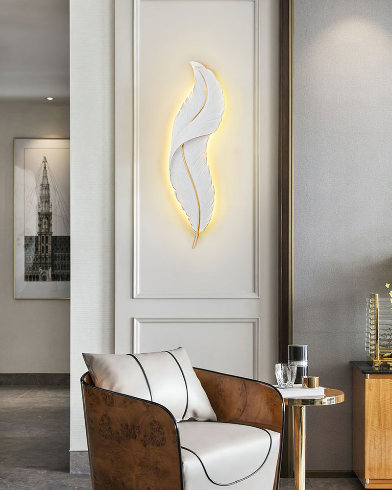 Feather Wall Lamp