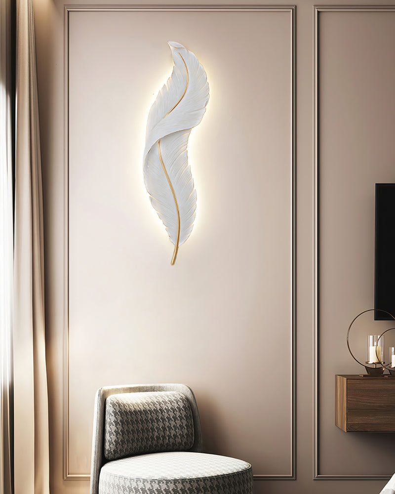 Feather Wall Lamp