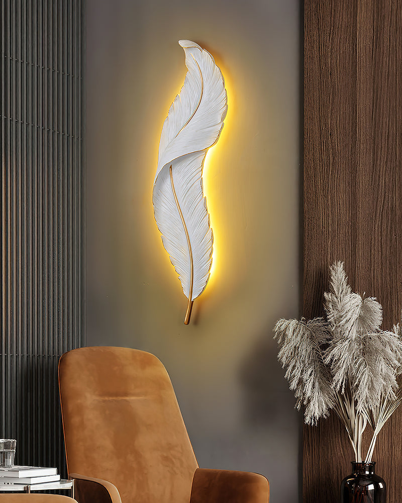 Feather Wall Lamp