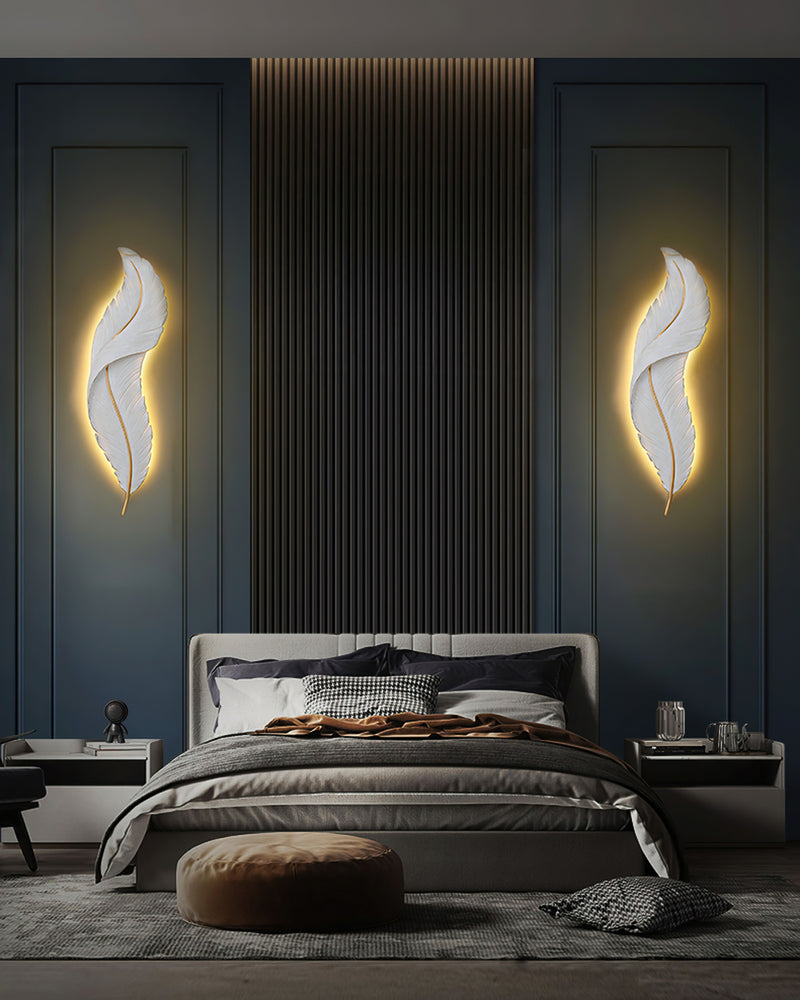 Feather Wall Lamp
