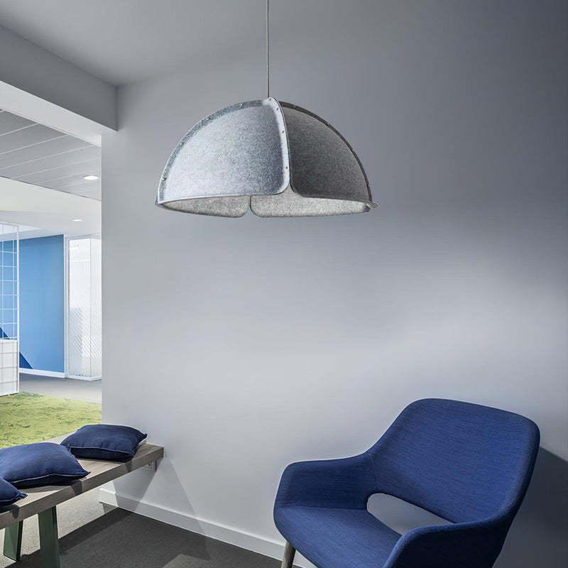 Felt Bowl Pendant Lamp 23.6"