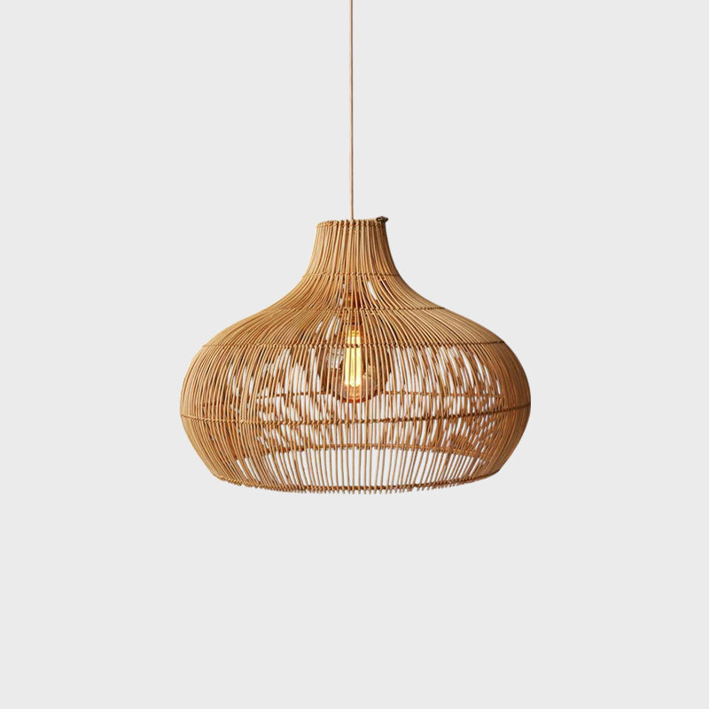 Fijia Rattan Pendant Light