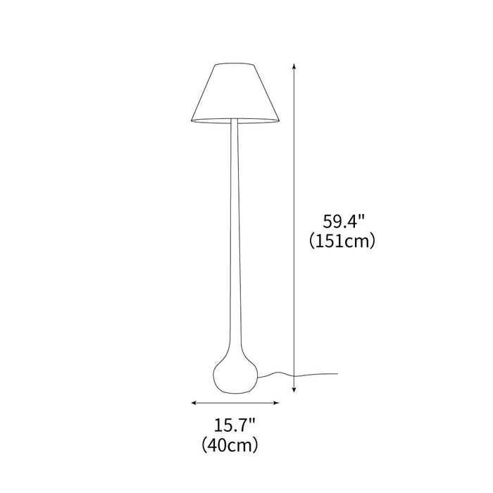 Final Strike Floor Lamp 15.7"