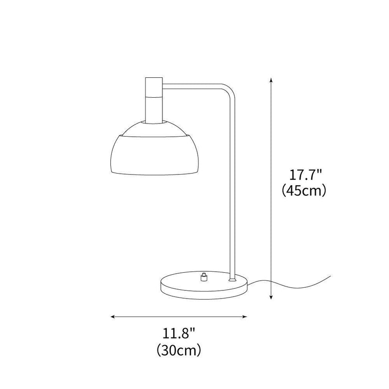 Finn Juhl Table Lamp 11.8"