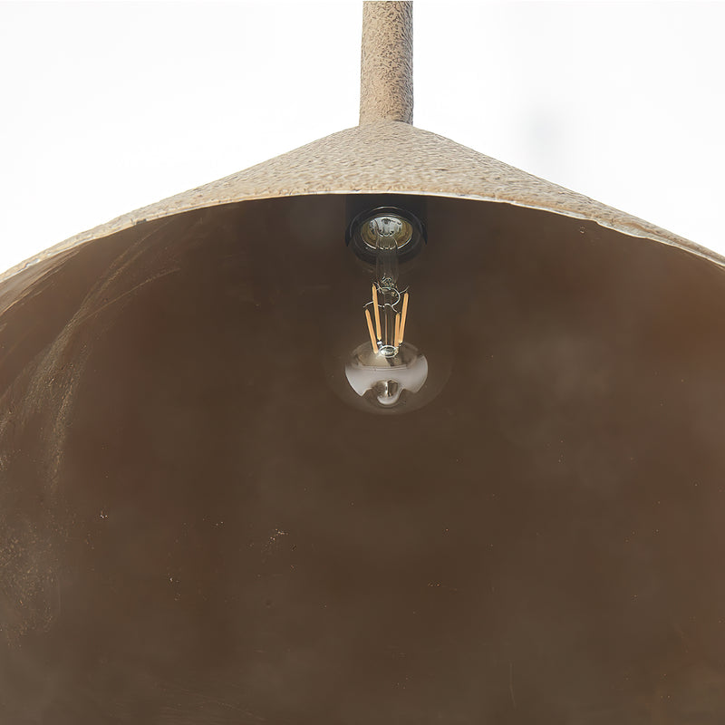 Flint Hammered Pendant Lamp